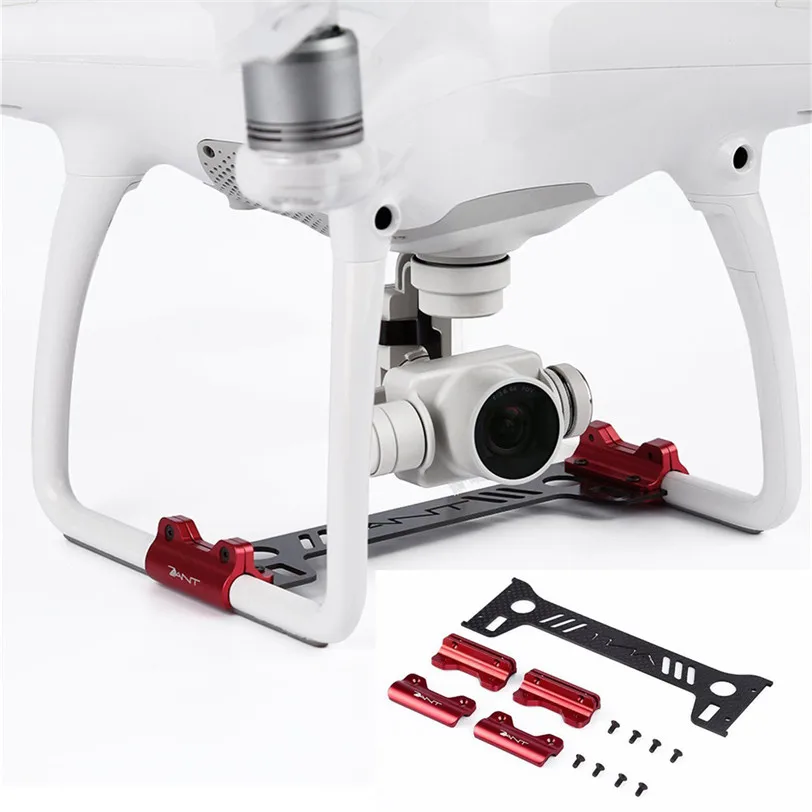 Углеродное волокно Камера гидростабилизатор камеры для DJI Phantom 4 защита при посадке Шестерни GY Профессиональный Цена по прейскуранту завода-изготовителя J02T Прямая