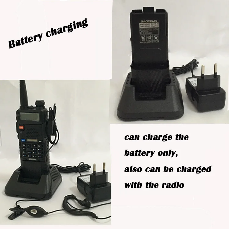 Обновленная модель uv 5r Baofeng 3800 мАч для любительской двухсторонней радиосвязи cb