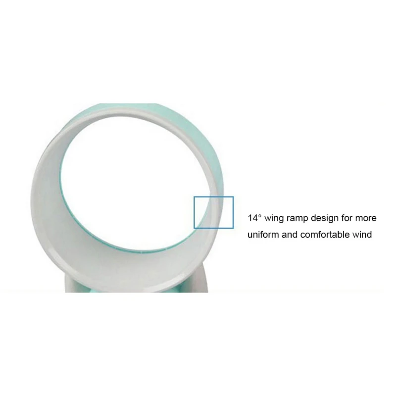 Маленький настольный Персональный вентилятор с USB бесшумные беслопастные