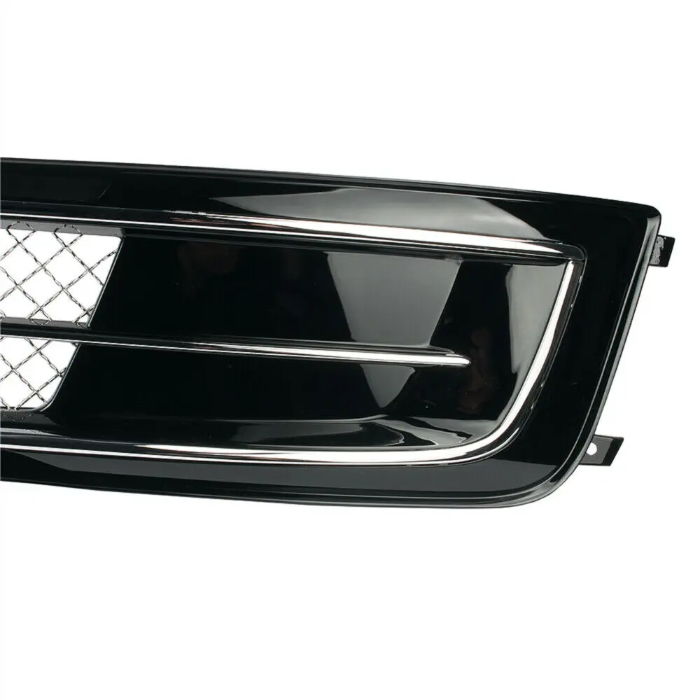 Черная краска для пианино W12 Левый Правый передний бампер противотуманная фара