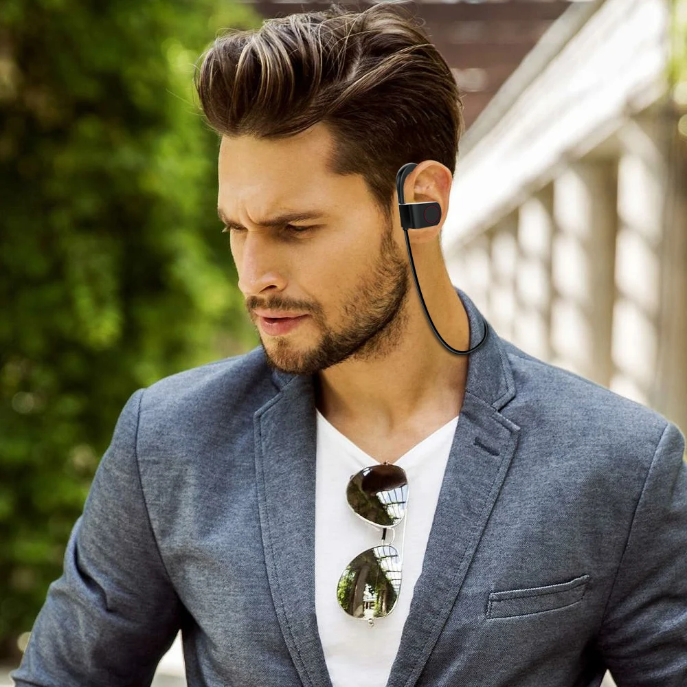 

Bluetooth Earphone Wireless Headphone For Phone Waterproof Bluetooth Sports Bass For Xiaomi Samsung With Mic