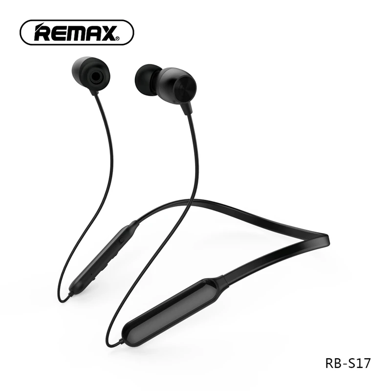 Новое поступление Remax S17 беспроводные Bluetooth Спортивные Наушники V4.1 Шейная