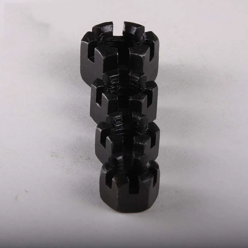 3 шт. гайки с пазом шлицевые шестигранные цветущие рубанковские M10 GB58|nut m10|m10 nutm1 nut |