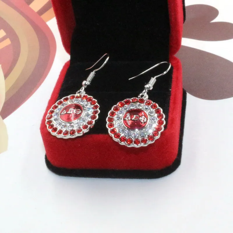 Бесплатная доставка греческая DST Delta Sorority braternity ювелирные изделия белый