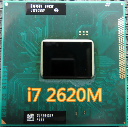 Оригинальный процессор Intel Core I7 2620M Кэш-память 2 7 ГГц ноутбук бесплатная доставка |
