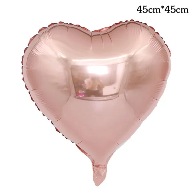 Rose gold Birthday Balloons Rose Pink Flamingo Moon Heart Beer cup Foil Balloon Wedding Mariage Decoration Adult Party Helium Air Globos - Цвет: Rose gold