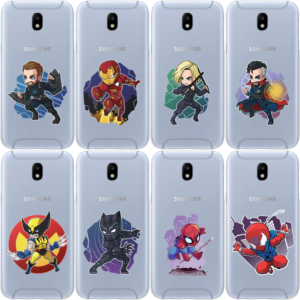 Чудо Мстители Железный человек Капитан Америка Человек-паук Модный чехол для
