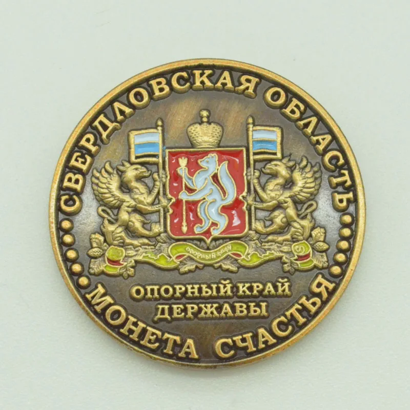 2017 Новый дизайн монет размер под заказ 3D мягкая эмаль AG coin 13020- российский стиль |