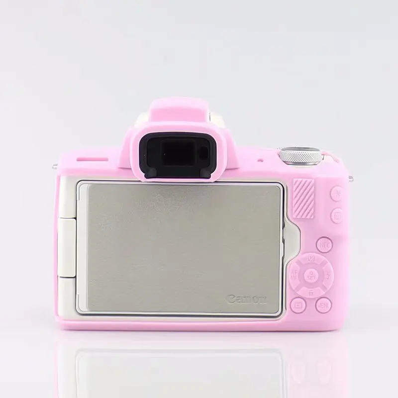 Силиконовый защитный чехол для цифровой камеры Canon EOS M50|Сумки фото-/видеокамеры| |
