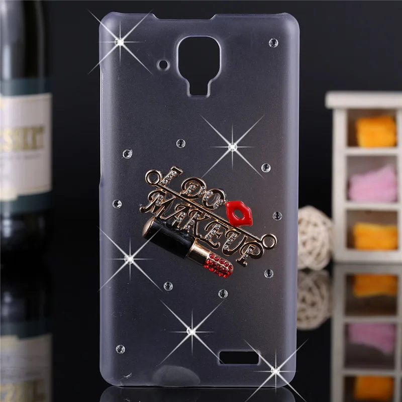 Роскошный 3d чехол для Lenovo A358T Кристальный блестящий со стразами A536 A358T|3d case|case for