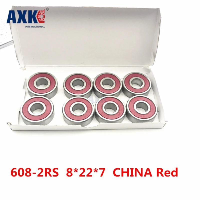 

8pcs Famous Brand 608rs Hoverboard Skate Shoes Bearing 608 2rs 8* 22*7mm