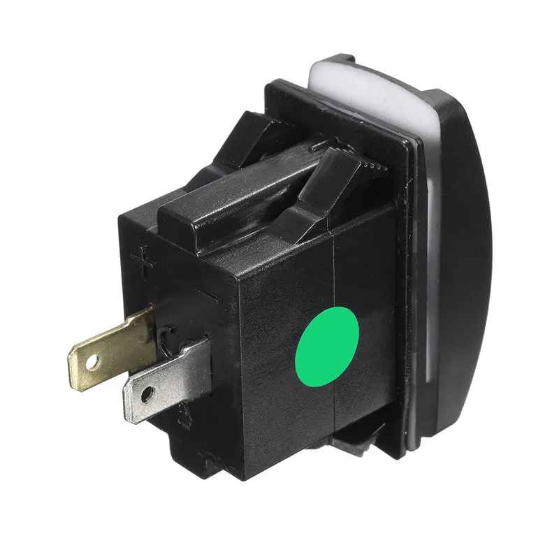 Автомобильное зарядное устройство 12-24 В с двумя usb-портами клавишный