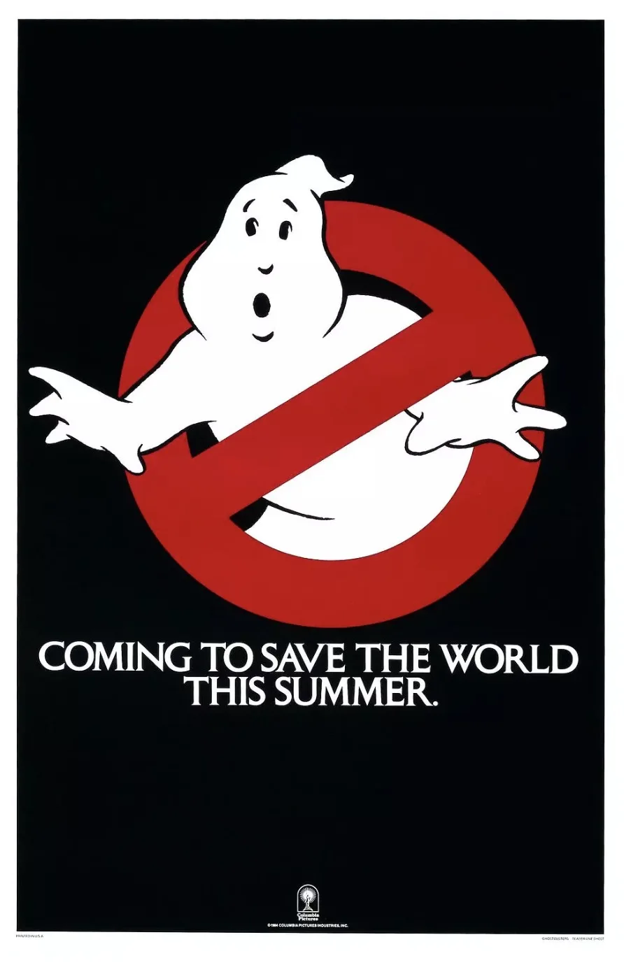 Винтажный постер в стиле поп арт Ghostbusters Классический ретро крафт постеры