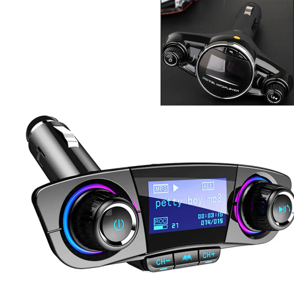 Bluetooth автомобильный комплект свободные руки fm передатчик MP3 плеер 12В 24В FM