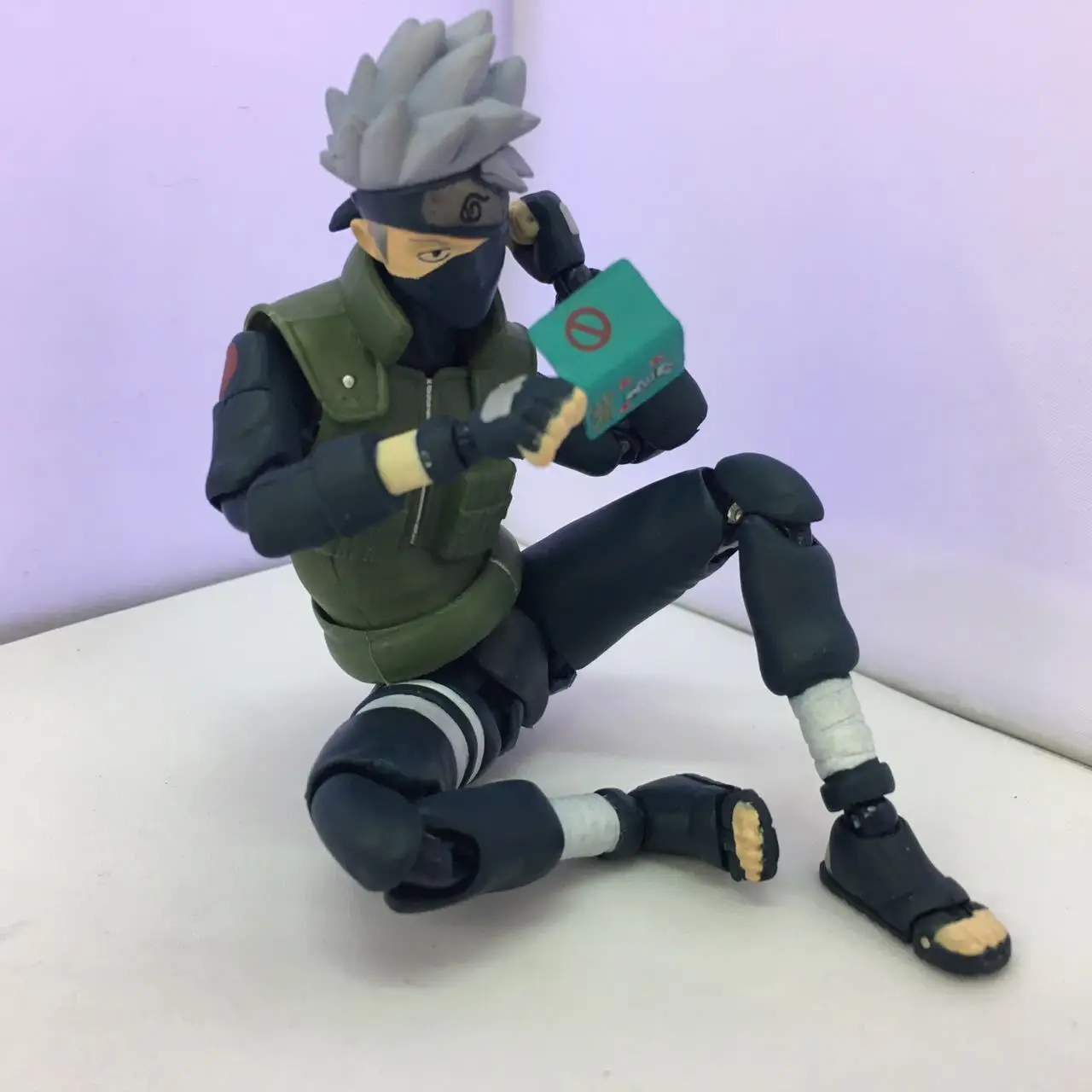 Наруто фигурка SHF Hatake kakahi Sharingan Артикуляционная модель Украшение куклы ПВХ