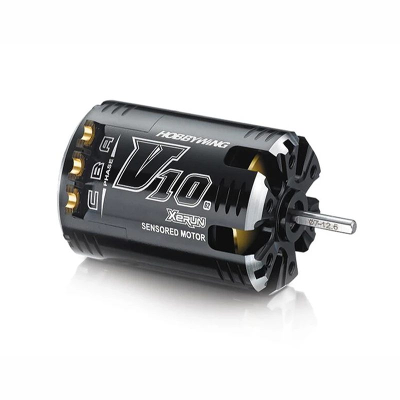 Щеточный электронный регулятор скорости Hobbywing XERUN V10 G2 1/10 безщеточный двигатель 540