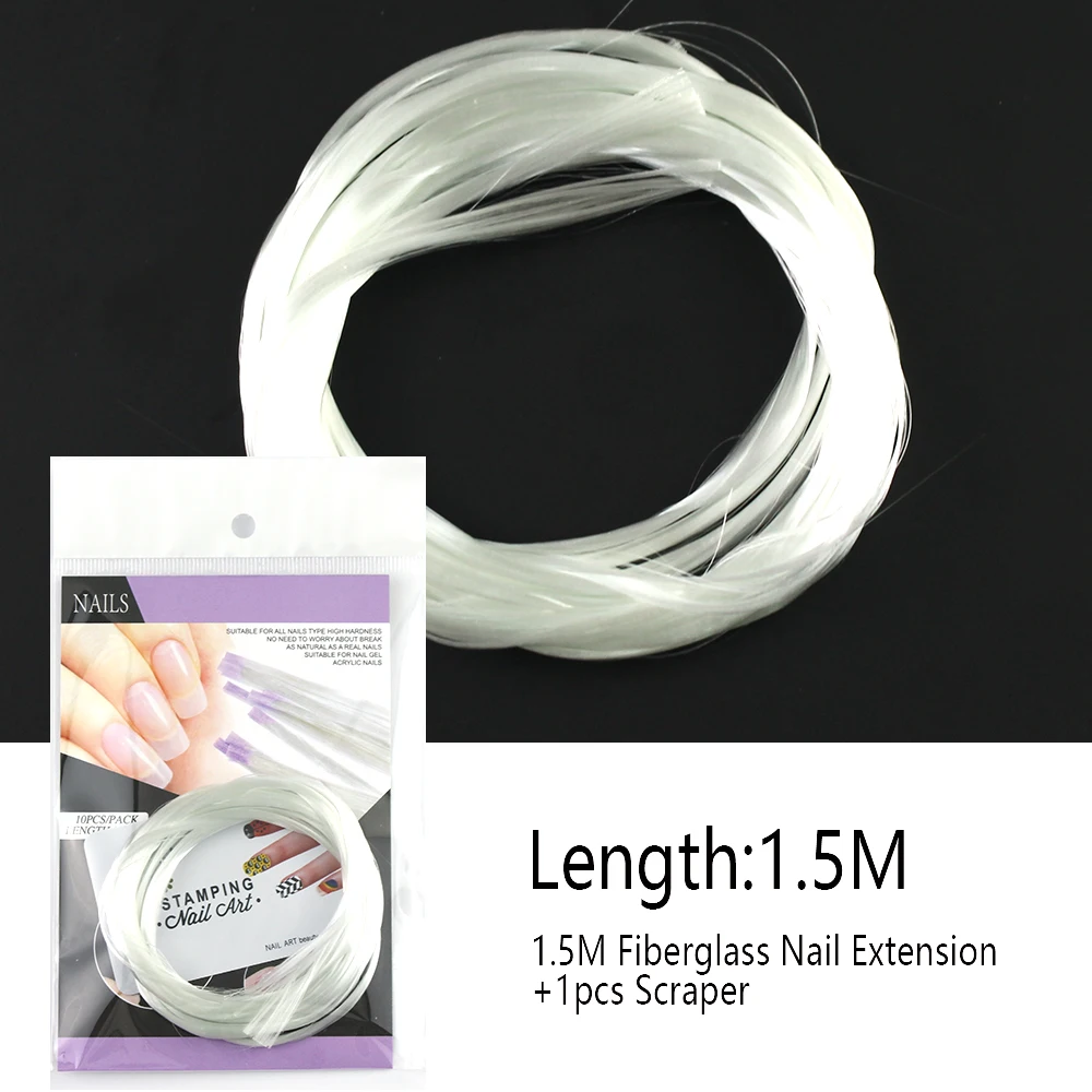 1 упаковка форма для наращивания ногтей из стекловолокна|Форма ногтей| |
