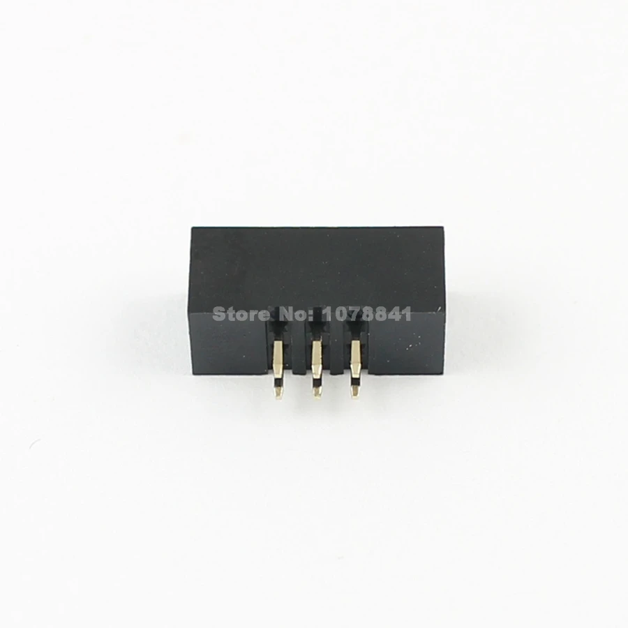 10 шт 2 мм 2x3 Pin 6 прямой мужской окутанный PCB Заголовка коробки разъем IDC |