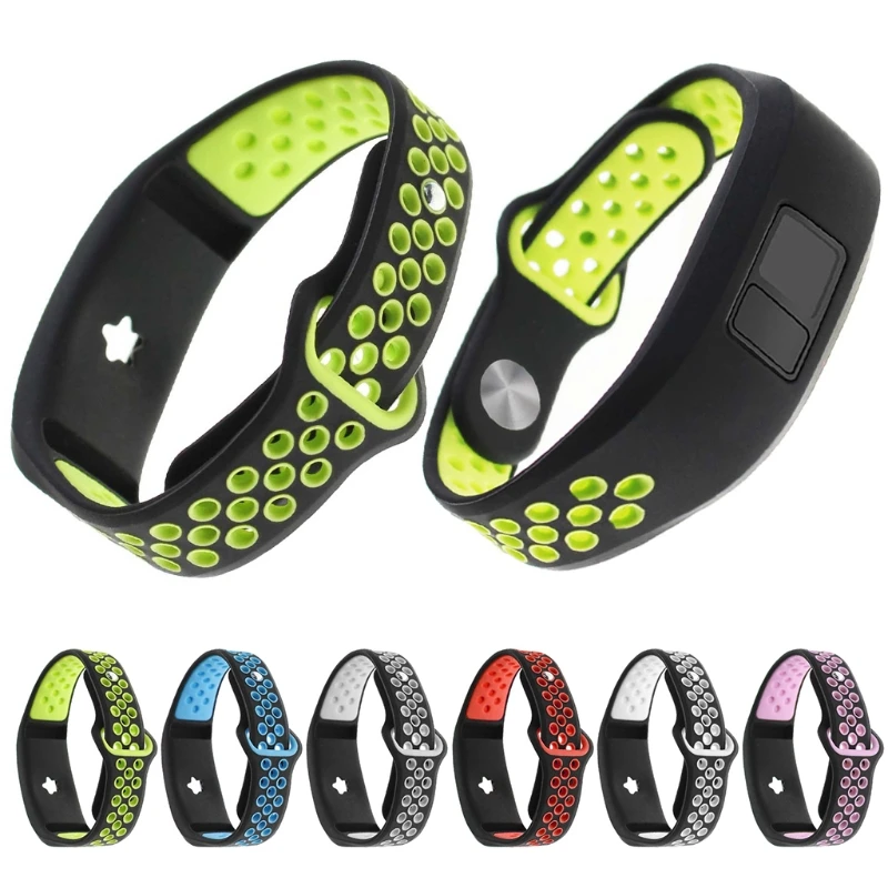 Новый Сменный силиконовый ремешок для наручных часов Garmin Vivofit