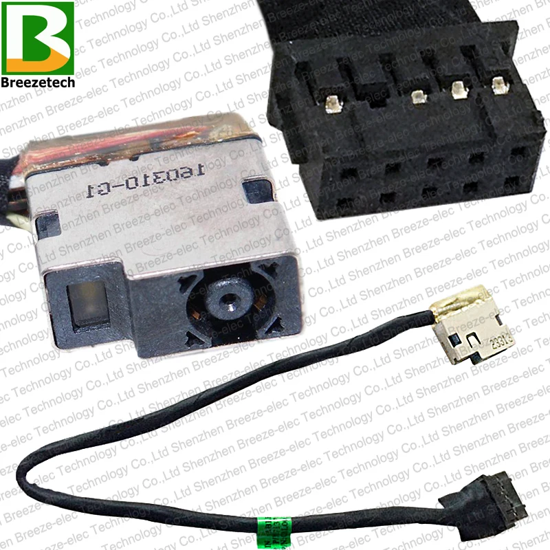 10 шт. разъем питания постоянного тока для кабеля провода Разъем HP Pavilion ENVY 15 Q 17 J Φ