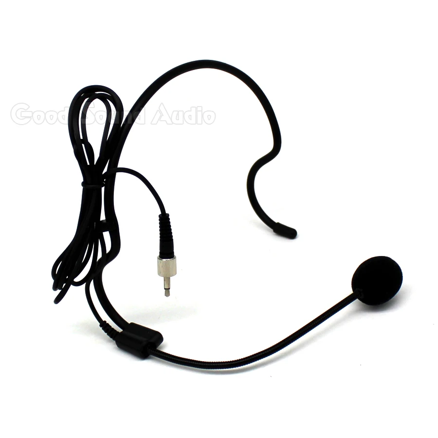 3 5 мм разъем Женский винтовой замок проводной головной конденсаторный микрофон