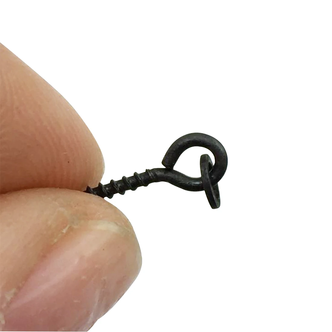 50 шт. Карп Рыбалка винт для Бойла с твердых серебряное кольцо приманки инструмент