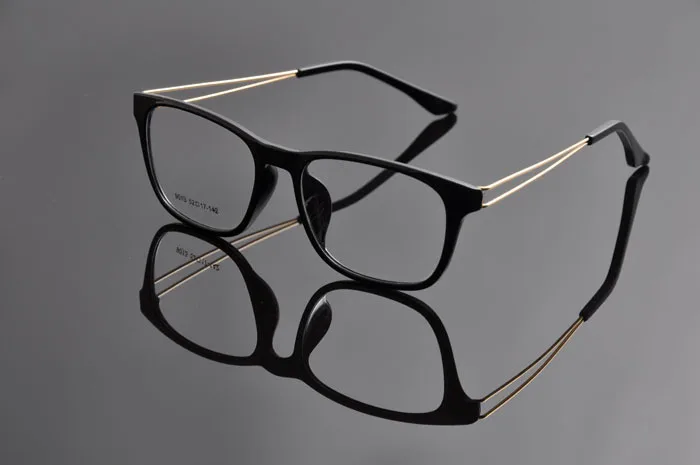 2015 EV женские ультратонкие очки с металлическими дужками TR90 ретро большие полные