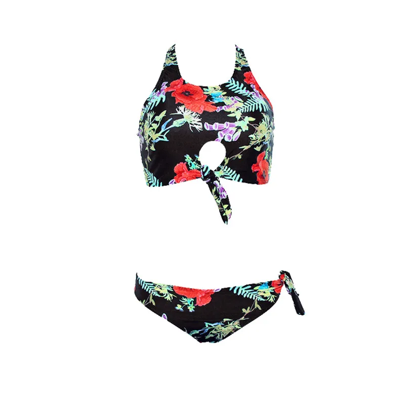 Shermie 2 Styles Brazilian Women Bikini Padded Hlater Biquni Push Up Sexy Floral Print Ladies Beach Bathing Suit Swimwear |