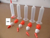 free shipping 50 setslot sets of air distribution 10cc adhesive glue dispense syringe barrel sleevepistonttip capend caps