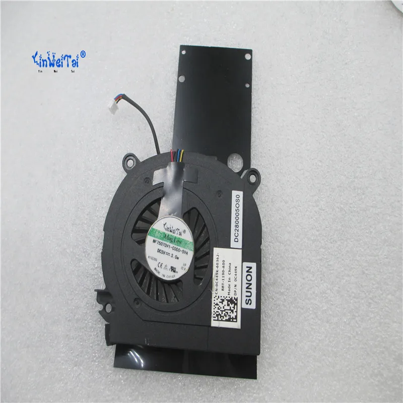 Вентилятор охлаждения для Dell Precision M4400 CPU fan C449K MG75120V1 Q000 S99 DC280005OS0 5V|cooling fan|5v cooling fanfan |