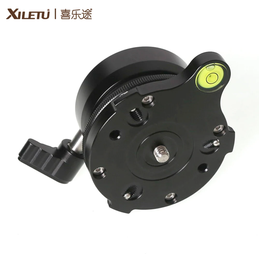 XILETU LDY-60 регулирующая платформа для штатива монопода полусферическая база панорамная головка 1/"-3/8" винт Аксессуары для фотографии