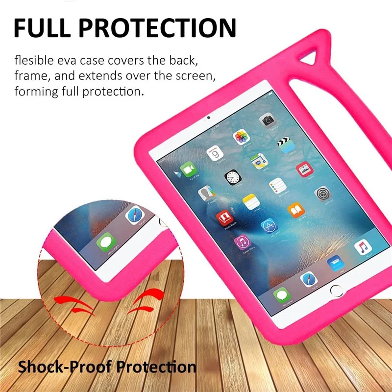 CucKooDo Kids Light Weight Shock Proof Case with Handle &amp Stand EVA For iPad MiNi 1/2/3/4 | Компьютеры и офис