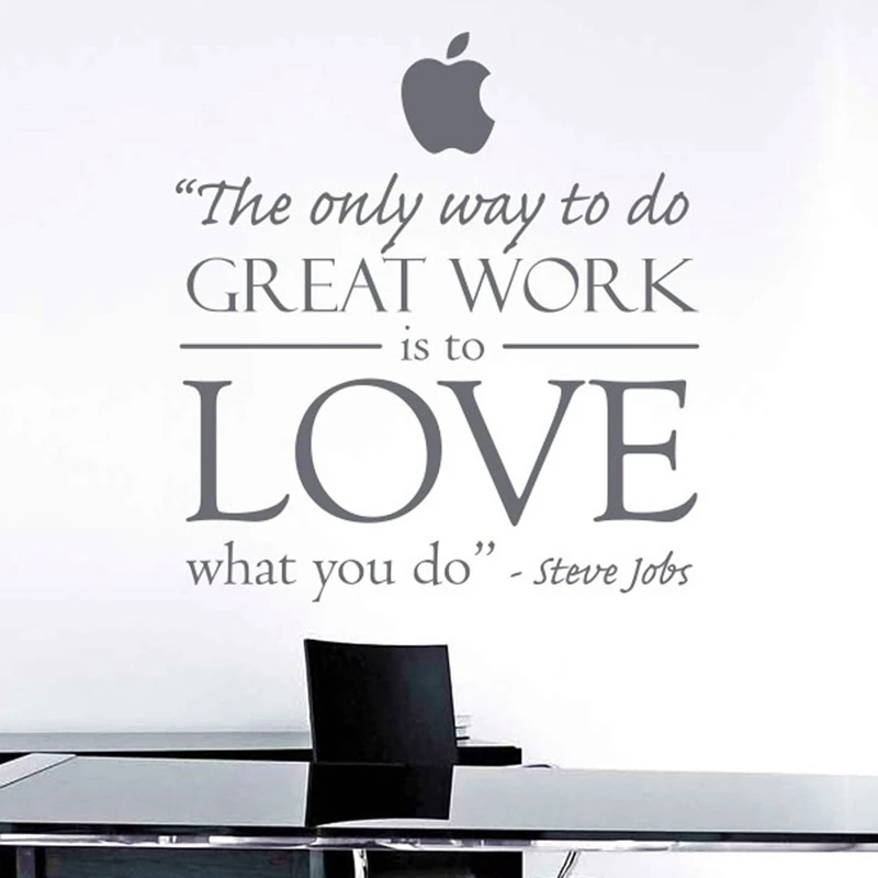 Стив Джобс вдохновил художественный Декор единственный способ сделать отличную