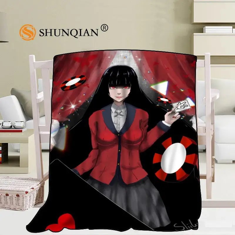 15 Kakegurui аниме одеяло смешанная ткань 56x80 дюймов 50X60 дюймов 40X50 дюймов диван кровать пледы одеяло ребенок взрослый теплое одеяло - Цвет: 15