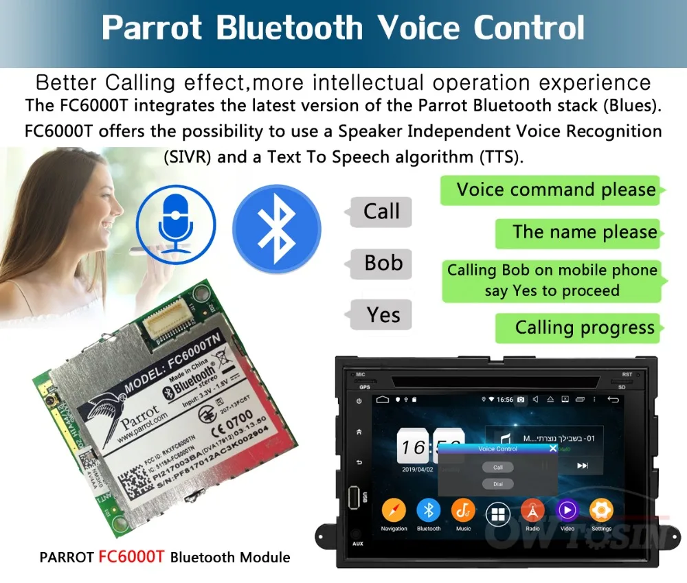 " ips 1024*600 8 ядерный 4G+ 64G Android 9,0 автомобильный dvd-плеер для Ford F150 Mustang Expedition Explorer Fusion 2006 2007-2009 радио