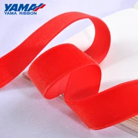 yama 13 16 19 22 25mm solid color velvet ribbon for crafts gifts garment accessories 25yardslot shops have 10 kinds of size
