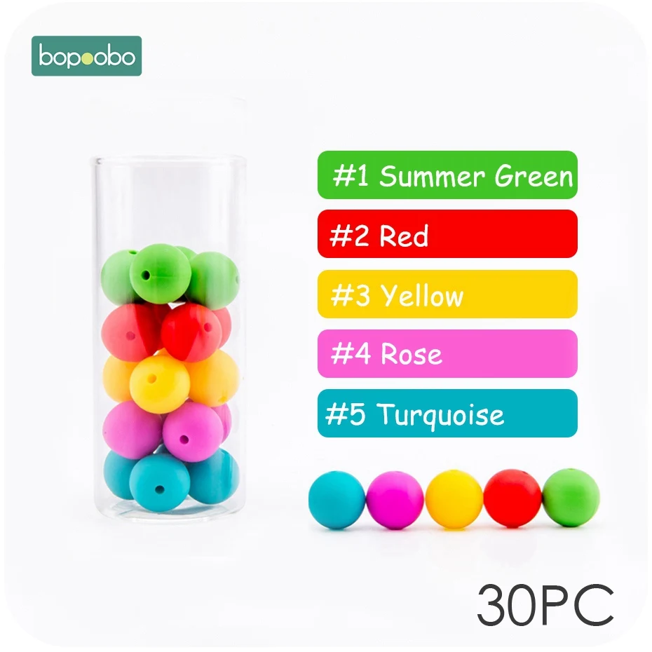 Red-Green Bopoobo 15 мм Силиконовые Бусины еда без бисфенола-а класса Силиконовые DIY ремесла силиконовые 14 мм Восьмиугольные Прорезыватели Детские трофеи - Цвет: Red-Green