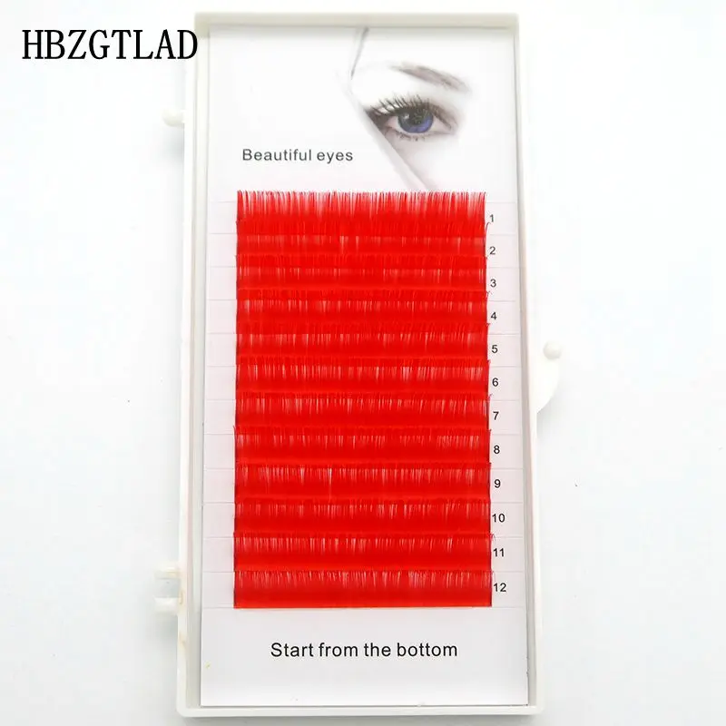 Ресницы HBZGTLAD накладные C/D индивидуальные 0 07/0 1 мм 8/15 | Красота и здоровье