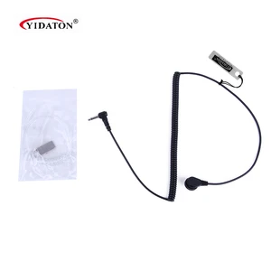 Наушники новые 3,5 мм слушать получить акустические трубки наушник Скрытая гарнитура 1PIN длинный Спиральный шнур для Motorola PR1500 радио