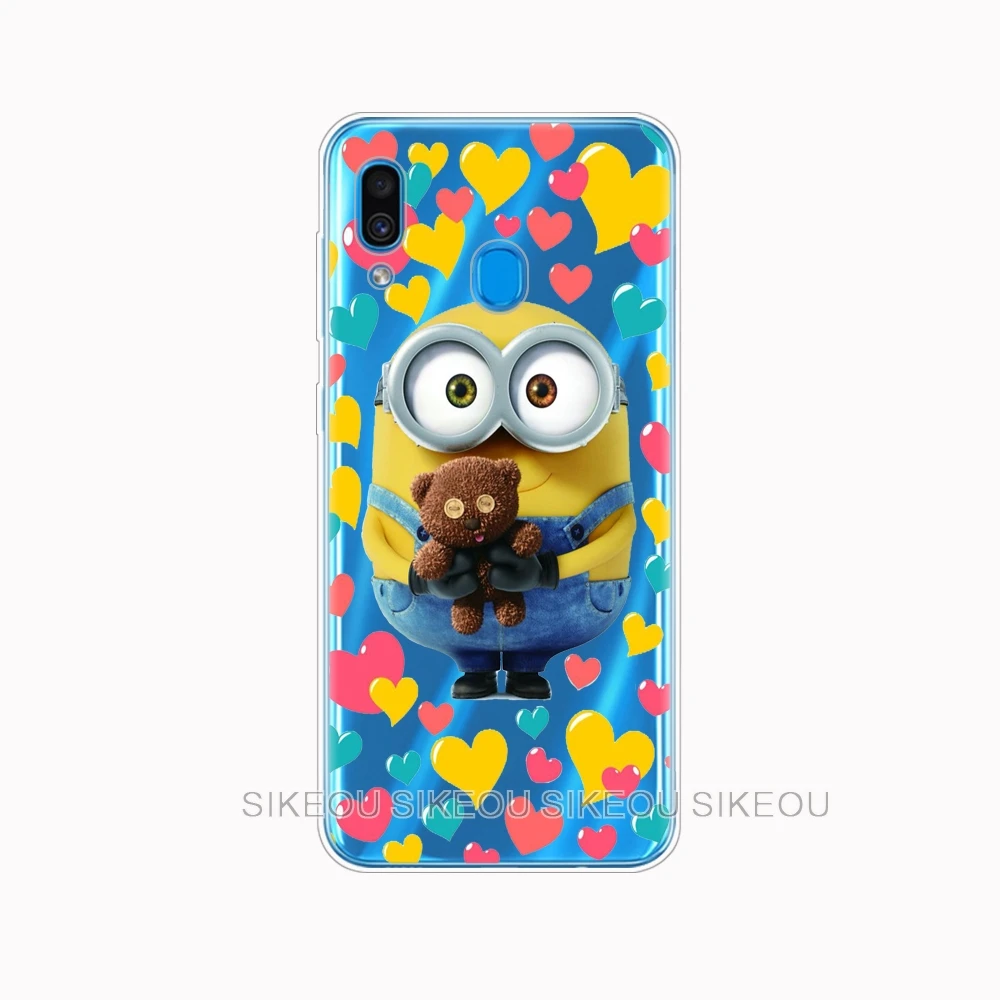 34653 Чехол для samsung Galaxy A30 чехол для телефона samsung A30 крышка samsung A30 30 SM-A305F A305F A305 с животными из мультфильмов - Цвет: 34653