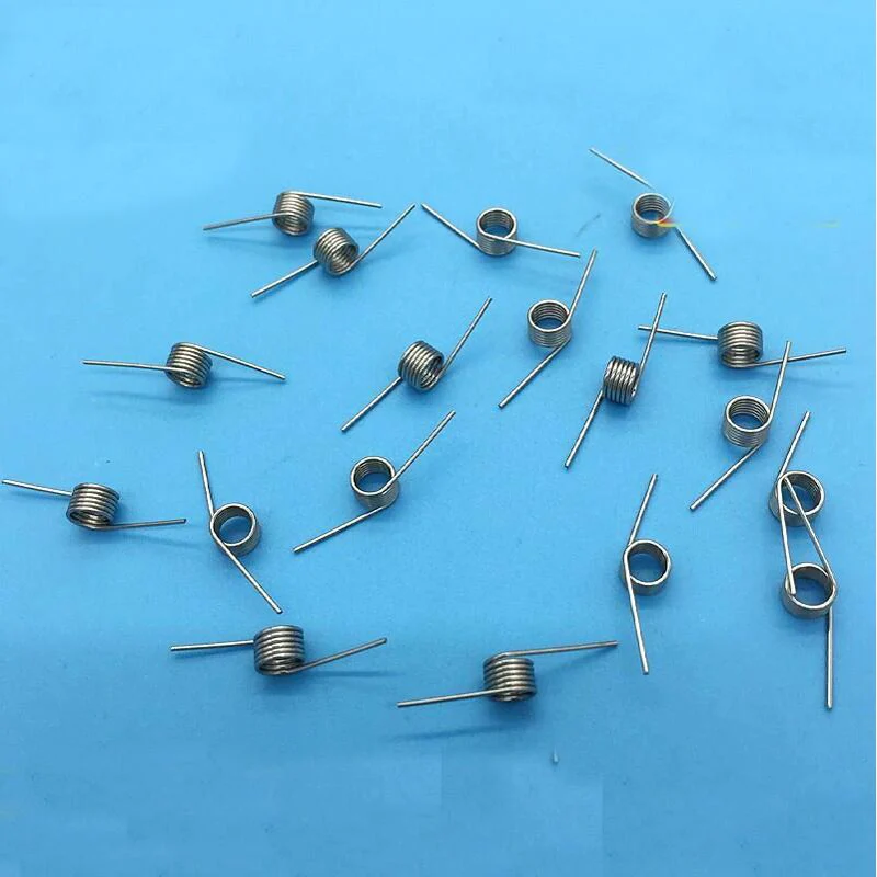 

Stainless Steel Small Torsion Spring 0.5 Wire Diameter Outside Diameter 4.5mm Tiny Torsional Spring 20pcs