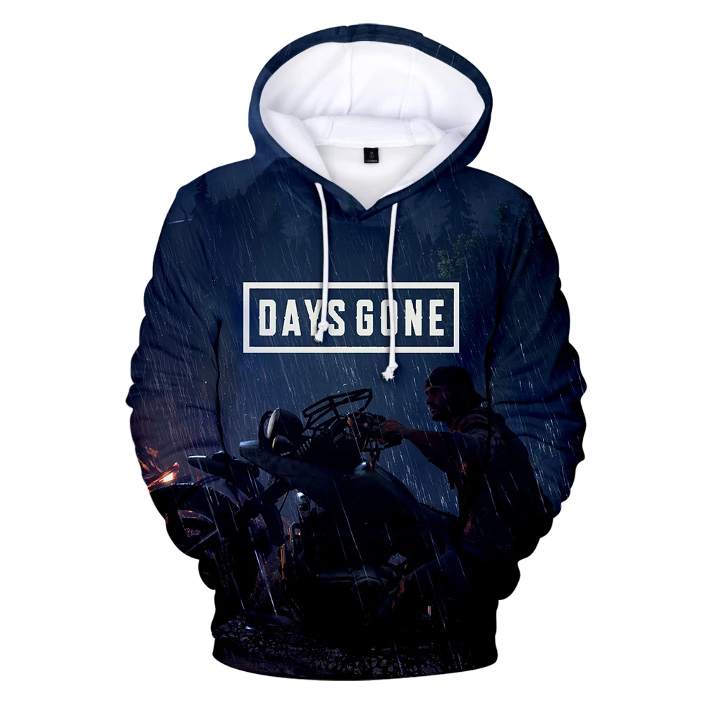 Aikooki Days gone 3D толстовки для мужчин/для женщин модные кофты Весна/осень повседневное Толстовка обувь для мальчиков/верхняя одежда
