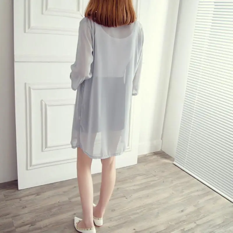 2017 Горячей Продажи Шифона Платье Пальто Женщин Подарочные Девушки Одежда Мода