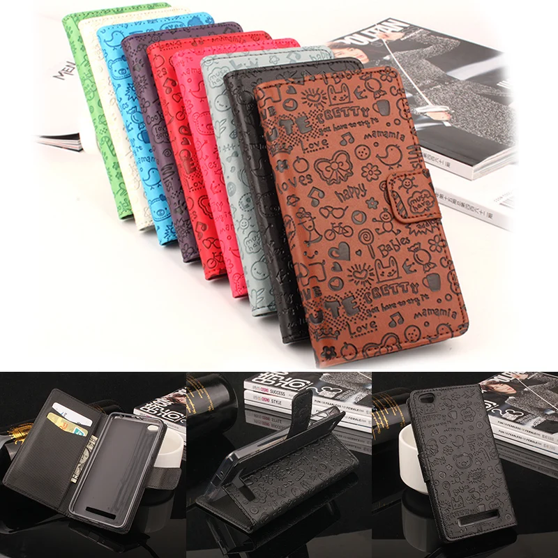 Flip Luxury Leather Wallet Phone Bag Case for Xiaomi Redmi 4X 4A 3X Pro 3 2 Note 4 Mi3 Mi4 Mix Cover case | Мобильные телефоны и