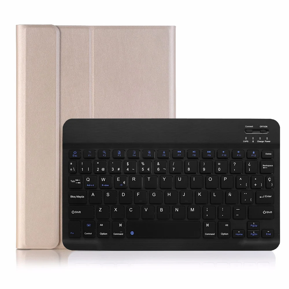 Испанская клавиатура чехол для huawei Mediapad M5 10 Pro 10,8 CMR-W19 CMR-AL09 CMR-W09 CMR-AL19 Планшет тонкий кожаный чехол для клавиатуры