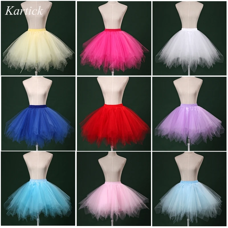 

Лидер продаж, короткая юбка-американка, свадебный кринолин из тюля, Элегантный женский подъюбник для девочек, праздничная юбка-американка, ...