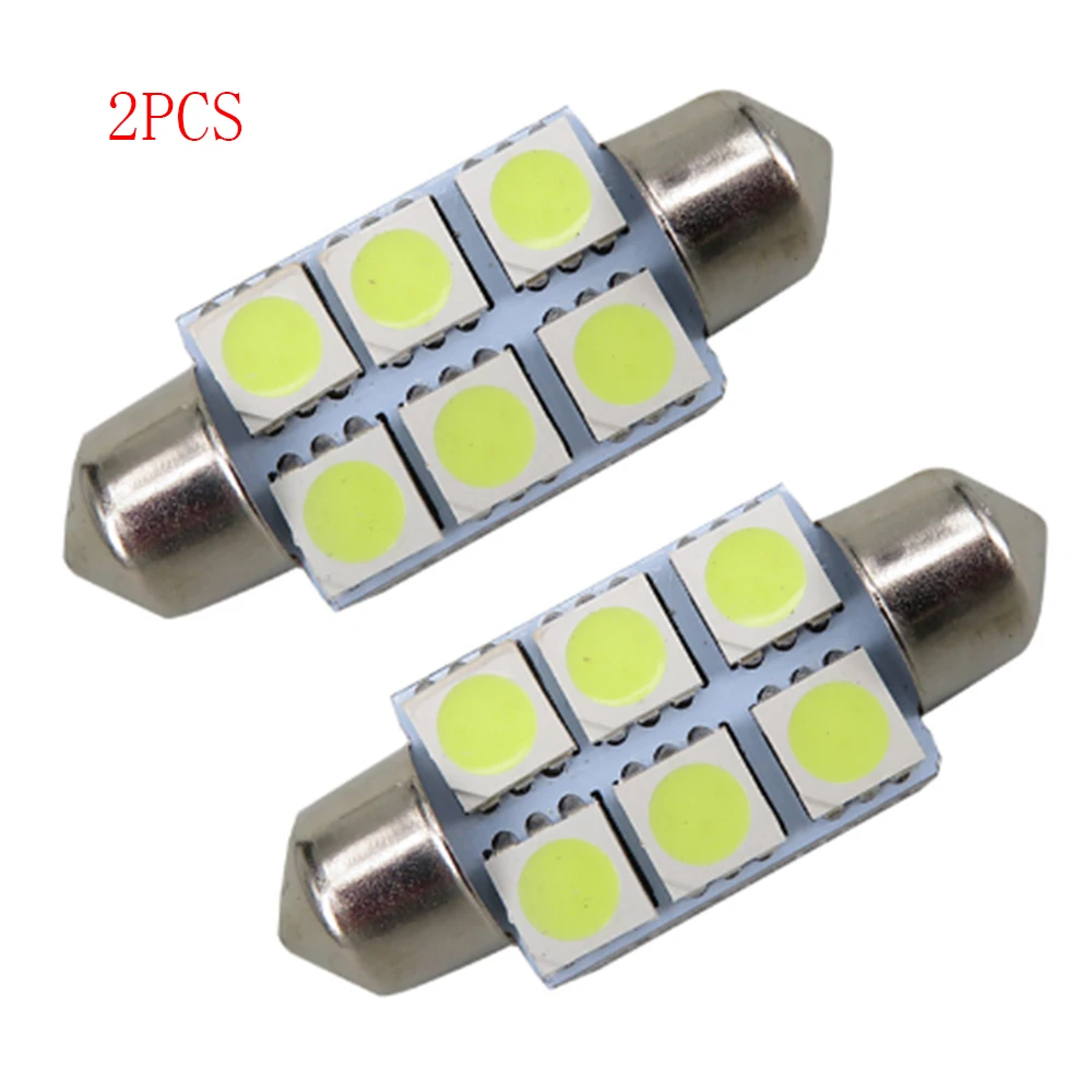 SEKINEW 2 шт. белая 36 мм гирлянда 5050 SMD СВЕТОДИОДНЫЙ LED C5W автомобильная светодиодная