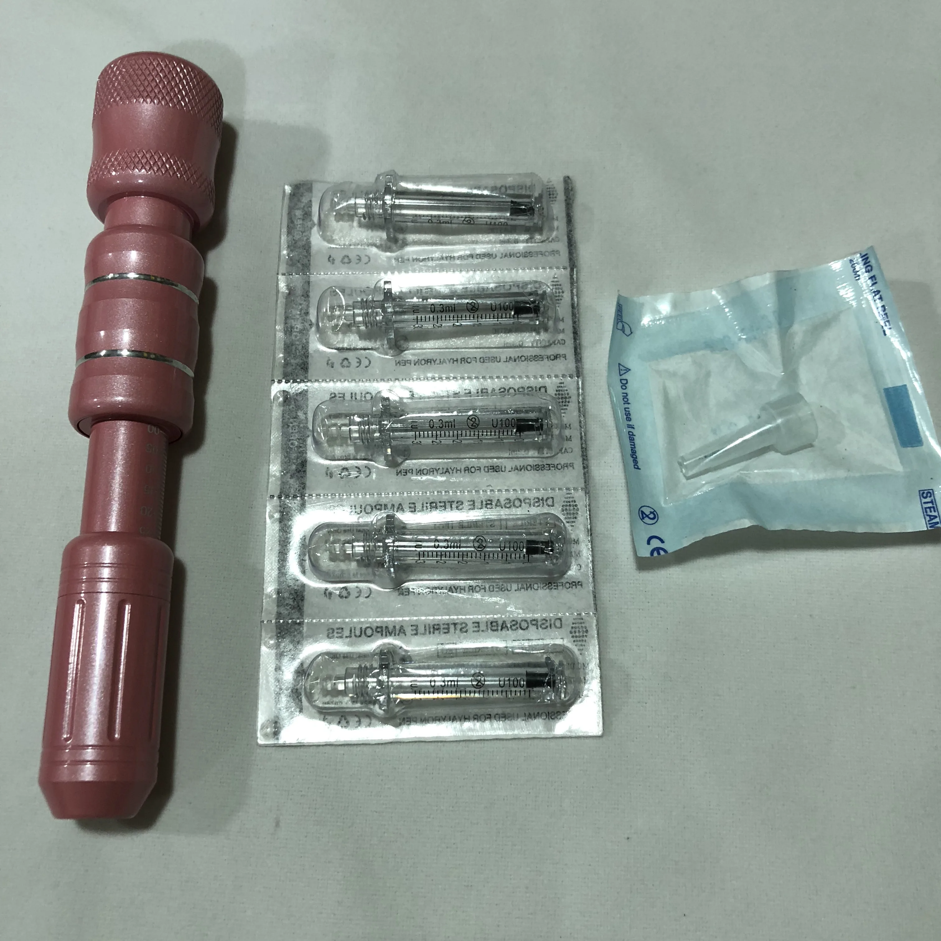 

2019 New Hyaluronic Acid Pen Anti Wrinkle Lifting Lip Hyaluron Gun Atomizer Hyaluronic Pen Peptide 5 Ampoule 1 Sryinge Free