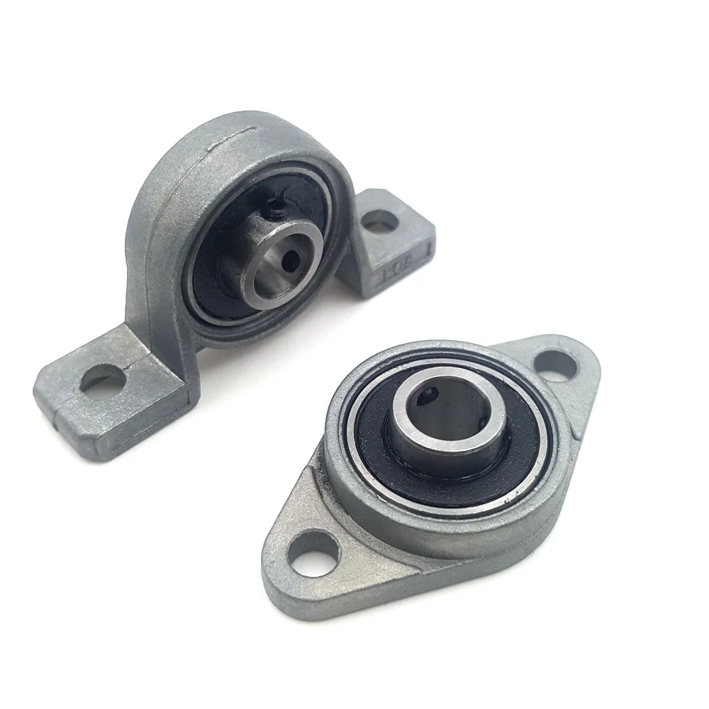 

2Pcs KFL08 Pillow Block Bearing 8mm Bore Diameter Zinc Alloy Vertical Horizontal Flange Bearing For CNC 3D Printer Accessories