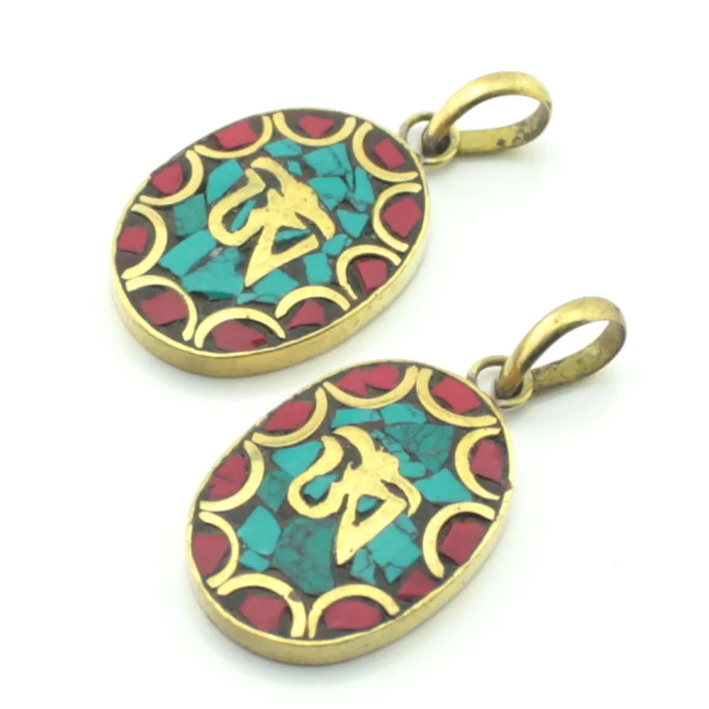 TEVIDA R75 тибетские серебряные медные Бусы Ретро молитва Непальские Подвески